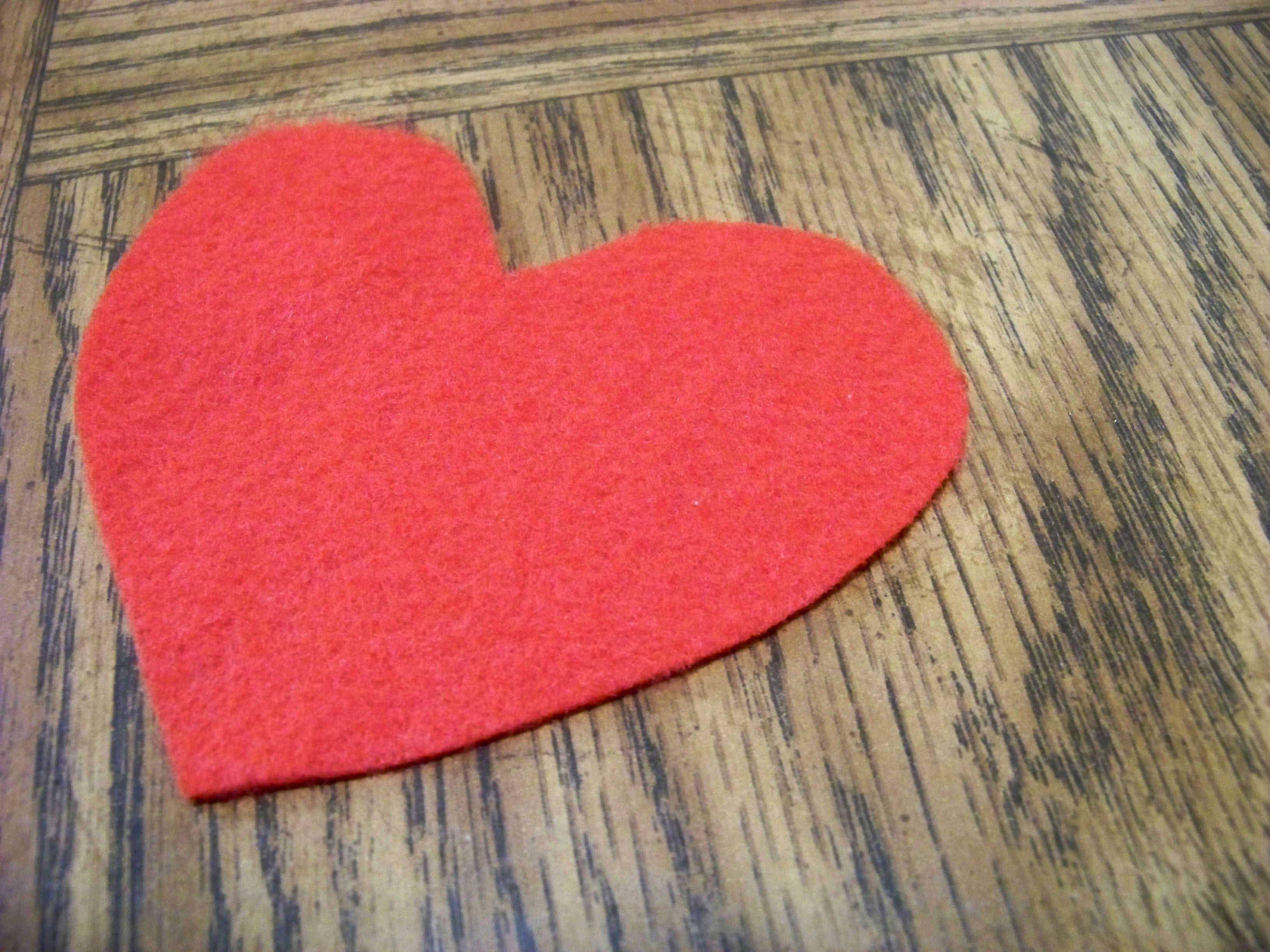 red heart valentine