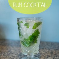Limonata-Mint Rum Cocktail